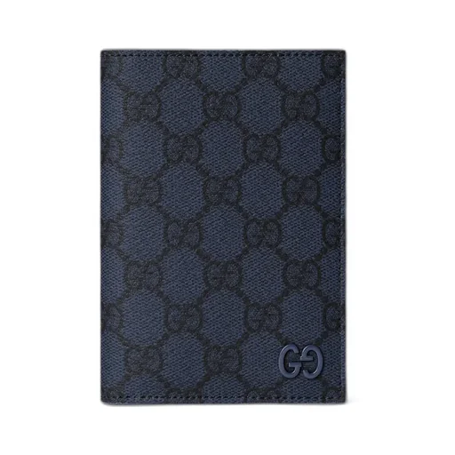 Blue Interior Gg Passport Case