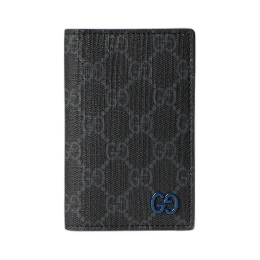 Blue Interior Gg Long Card Case