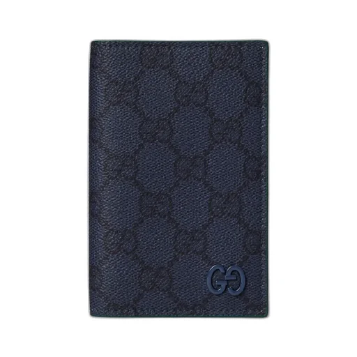 Green Interior Gg Long Card Case