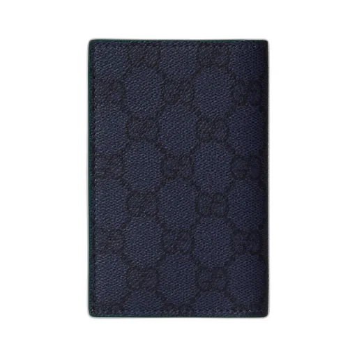 Green Interior Gg Long Card Case