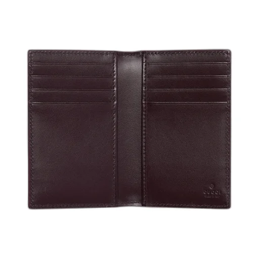 Bordeaux Interior Gg Long Card Case