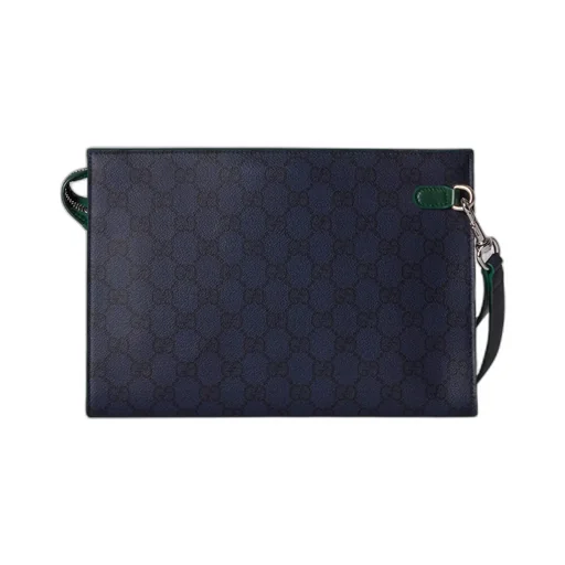 Green Trim Small Pouch