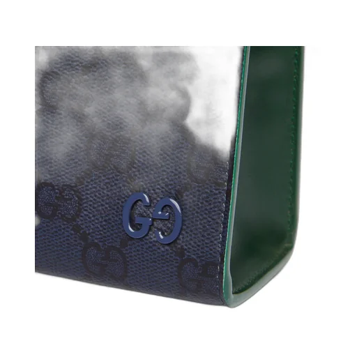 Green Trim Small Pouch
