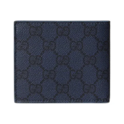 Dusty Blue Interior Gg Bi-Fold Wallet