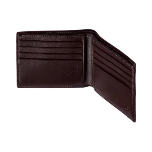 Bordeaux Interior Gg Bi-Fold Wallet