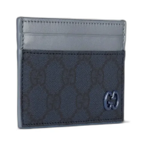 Dusty Blue Trim Gg Card Case