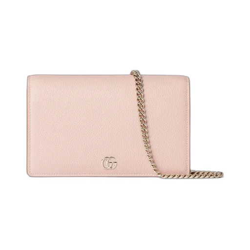 Bi-Colour Gg Marmont Wallet On Chain