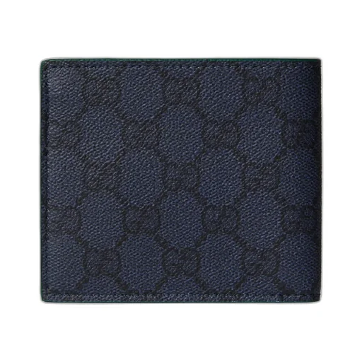 Green Interior Gg Bi-Fold Wallet