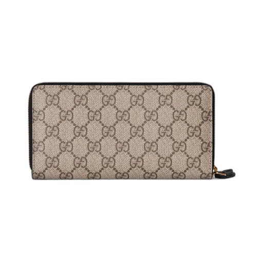 Bi-Colour Gg Marmont Zip Around Wallet