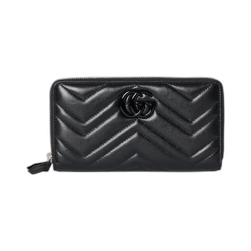 Gg Marmont Zip Around Wallet