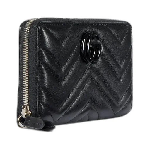 Gg Marmont Zip Around Wallet