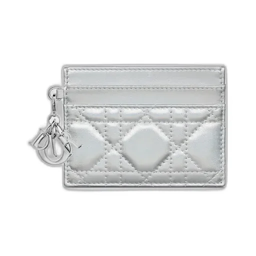 Lady Dior Freesia Card Holder