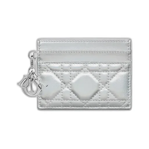 Lady Dior Freesia Card Holder