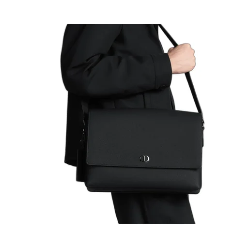 Cd Icon Messenger Bag With Flap