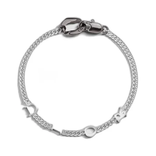 Dior Contrast Chain Link Bracelet