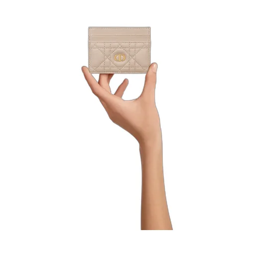 Dior Caro Freesia Card Holder