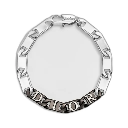 Dior Contrast Chain Link Bracelet