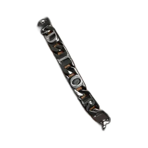 Dior Contrast Chain Link Bracelet