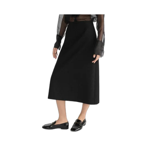 Mid-Length Flared Skirt
