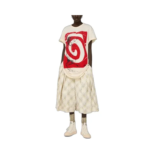 Swirl Longline T-Shirt