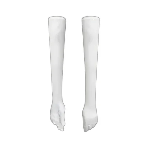 Classic Satin Opera Gloves 43Cm