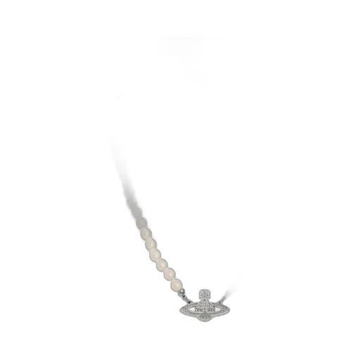 Man. Mini Bas Relief Pearl Necklace