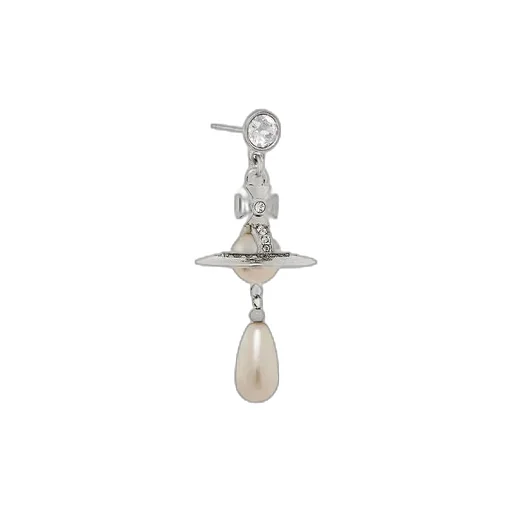 Man. Pearl Drop Single Earring