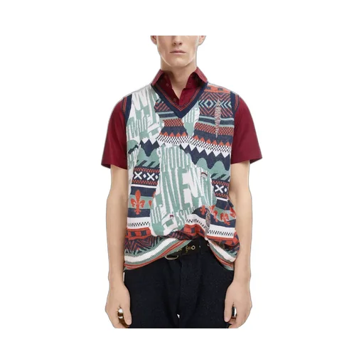 Broken Fair Isle Vest