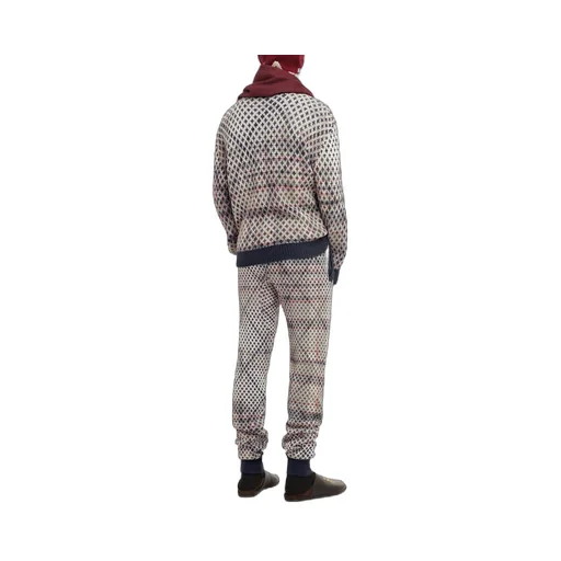 Distressed Tartan Jumper
