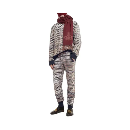 Distressed Tartan Jumper