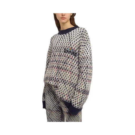 Distressed Tartan Jumper