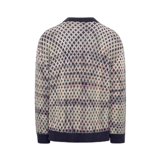 Distressed Tartan Jumper