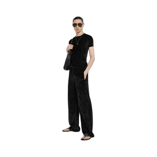 Gg Stretch Velvet Devoré T-Shirt