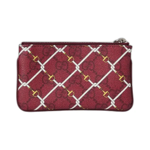 Printed Gg Key Pouch
