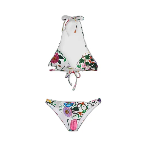 Printed Sparkling Jersey Bikini