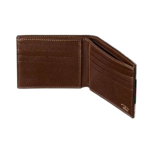 Bi-Fold Wallet With Web