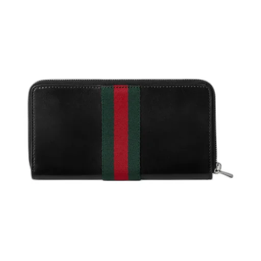 Web Trademark Zip Around Wallet