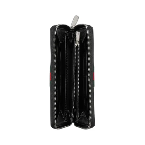 Web Trademark Zip Around Wallet