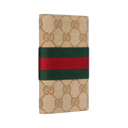 Gg Card Case With Web