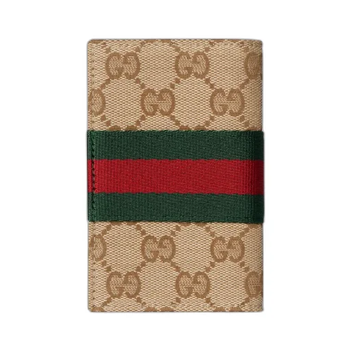 Gg Card Case With Web