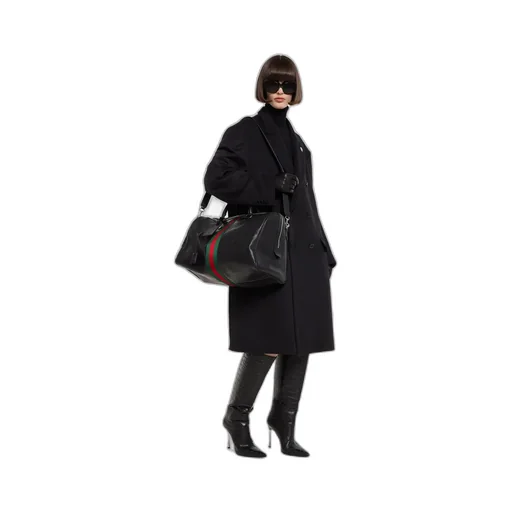 Web Trademark Medium Duffle Bag