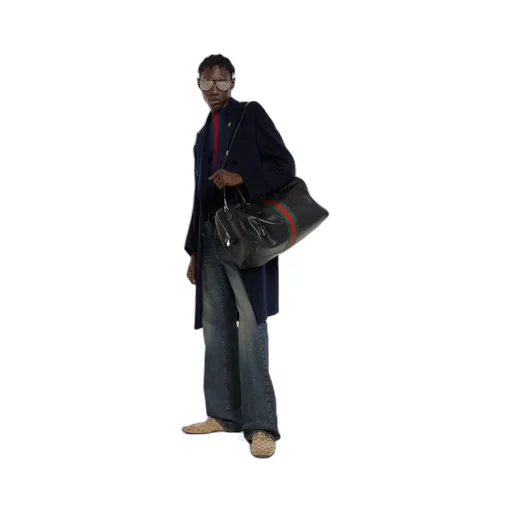 Web Trademark Medium Duffle Bag