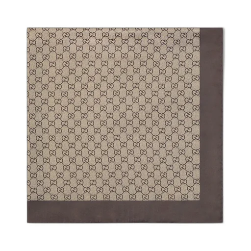 Printed Silk Twill Carré