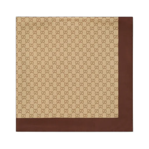 Printed Silk Twill Carré