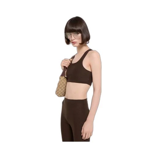 Gg Jersey Jacquard Top