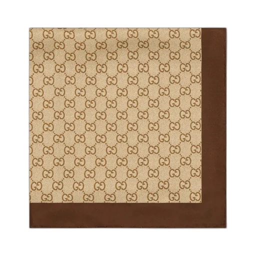 Printed Silk Twill Carré
