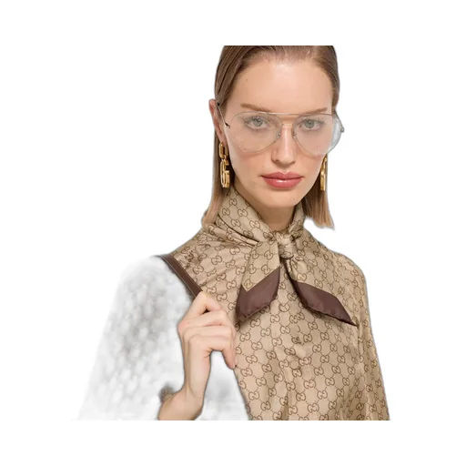 Printed Silk Twill Carré
