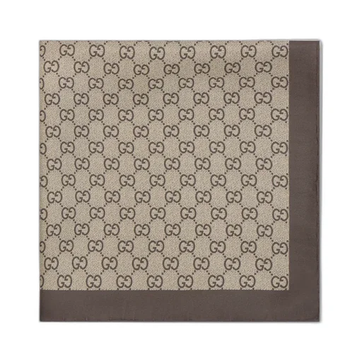 Printed Silk Twill Carré