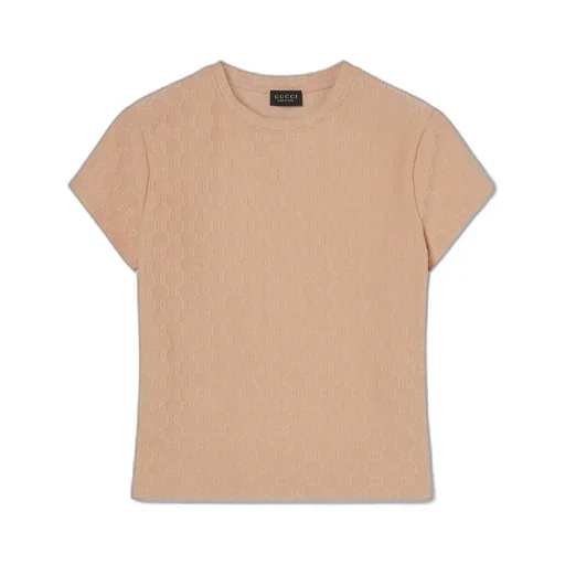 Gg Jersey Jacquard T-Shirt