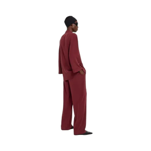 Silk CrÊPe De Chine Pants